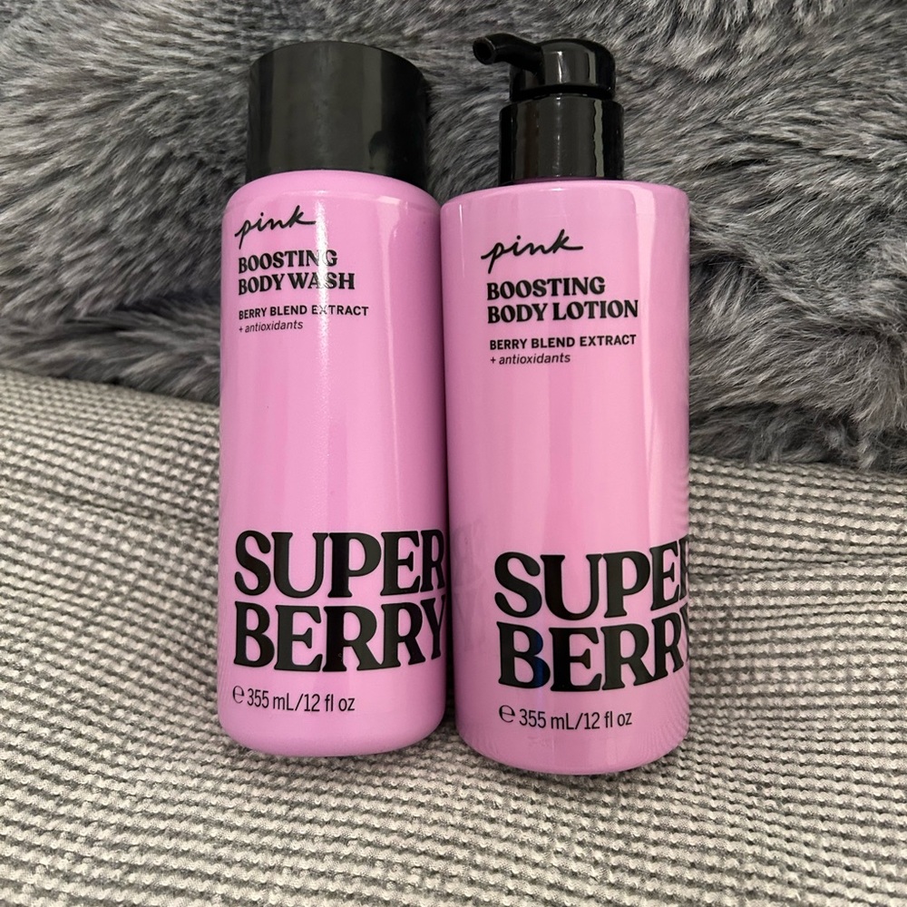 NWT VS PINK Berry Boost Duo
